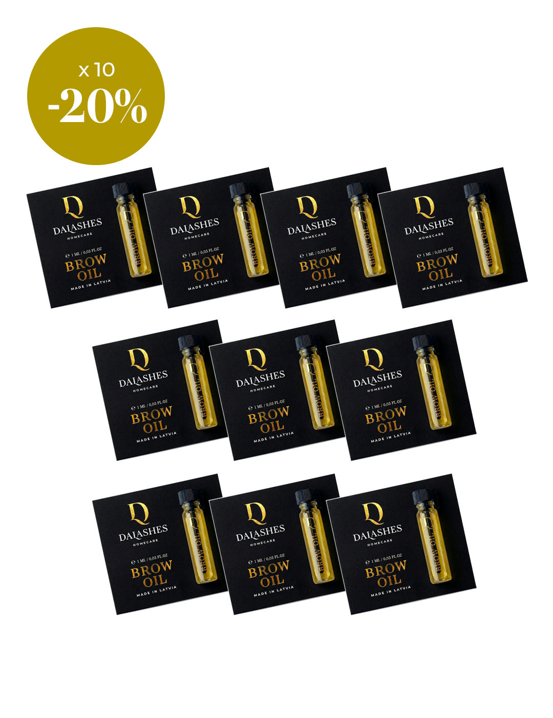 Пробники Brow Oil (1 мл)