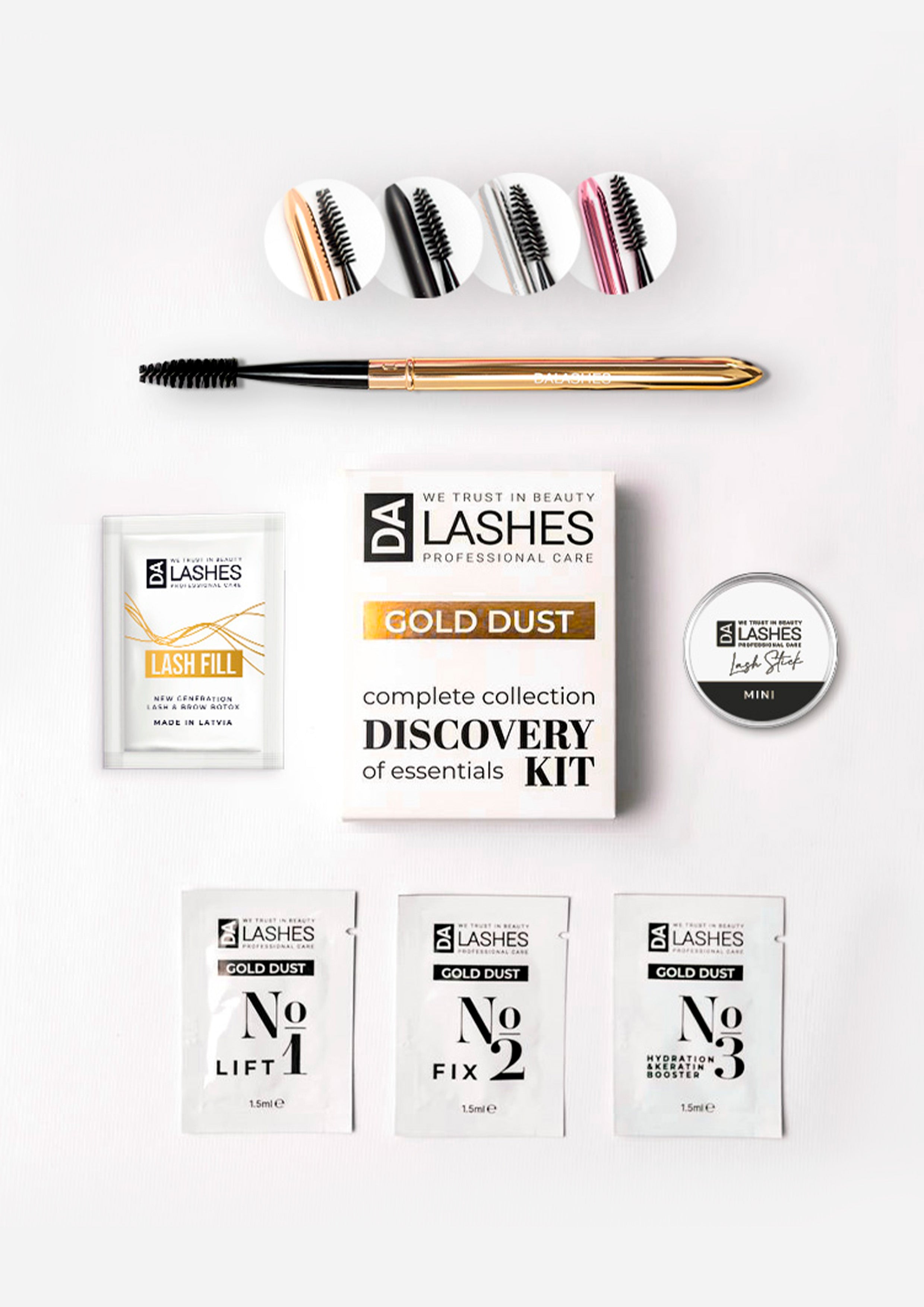 Gold dust discovery kit (стартовый набор для ламинирования ресниц)