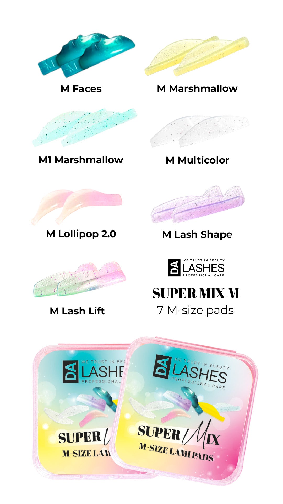 Наборы валиков (super mix s, m, l)