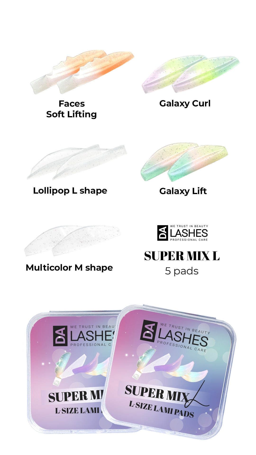 Наборы валиков (super mix s, m, l)